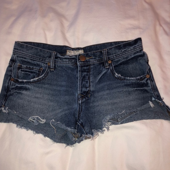 Free People Pants - FREE PEOPLE jean shorts size 26